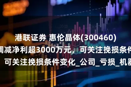 港联证券 惠伦晶体(300460)索赔：两年合计调减净利超3000万元，可关注挽损条件变化_公司_亏损_机器人