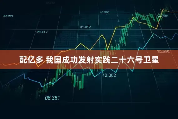 配亿多 我国成功发射实践二十六号卫星