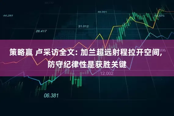 策略赢 卢采访全文: 加兰超远射程拉开空间, 防守纪律性是获胜关键